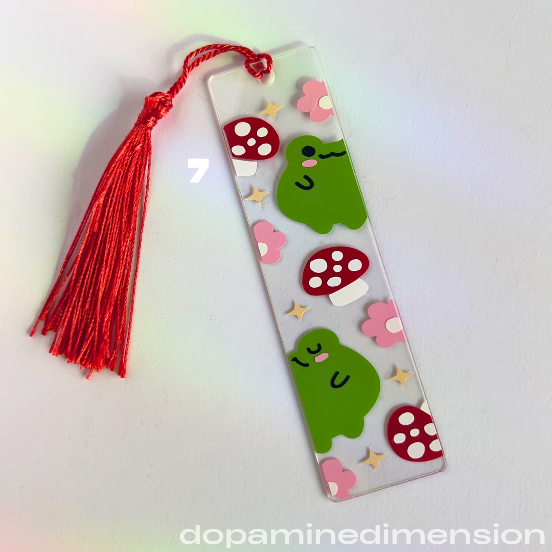 Small Acrylic Bookmarks