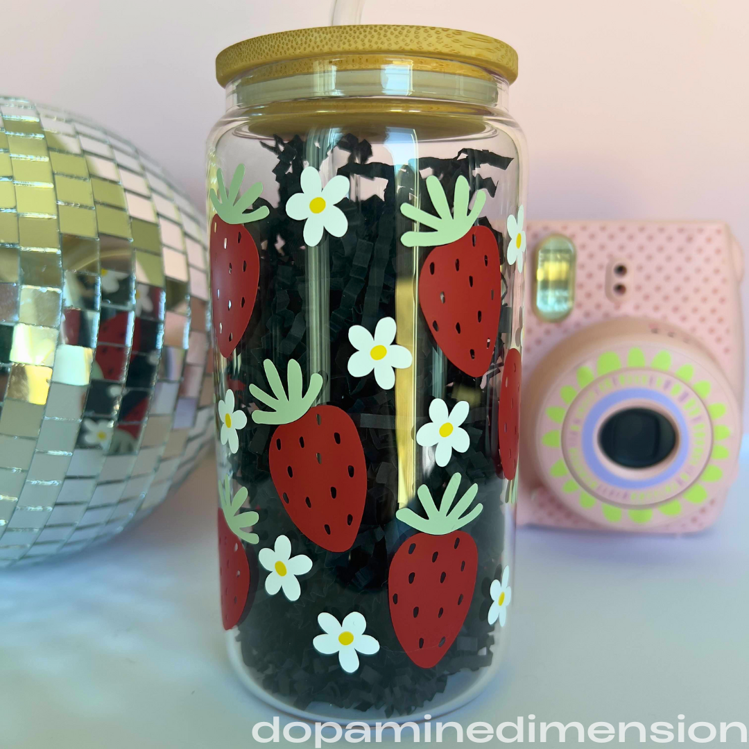 Strawberry Daisies