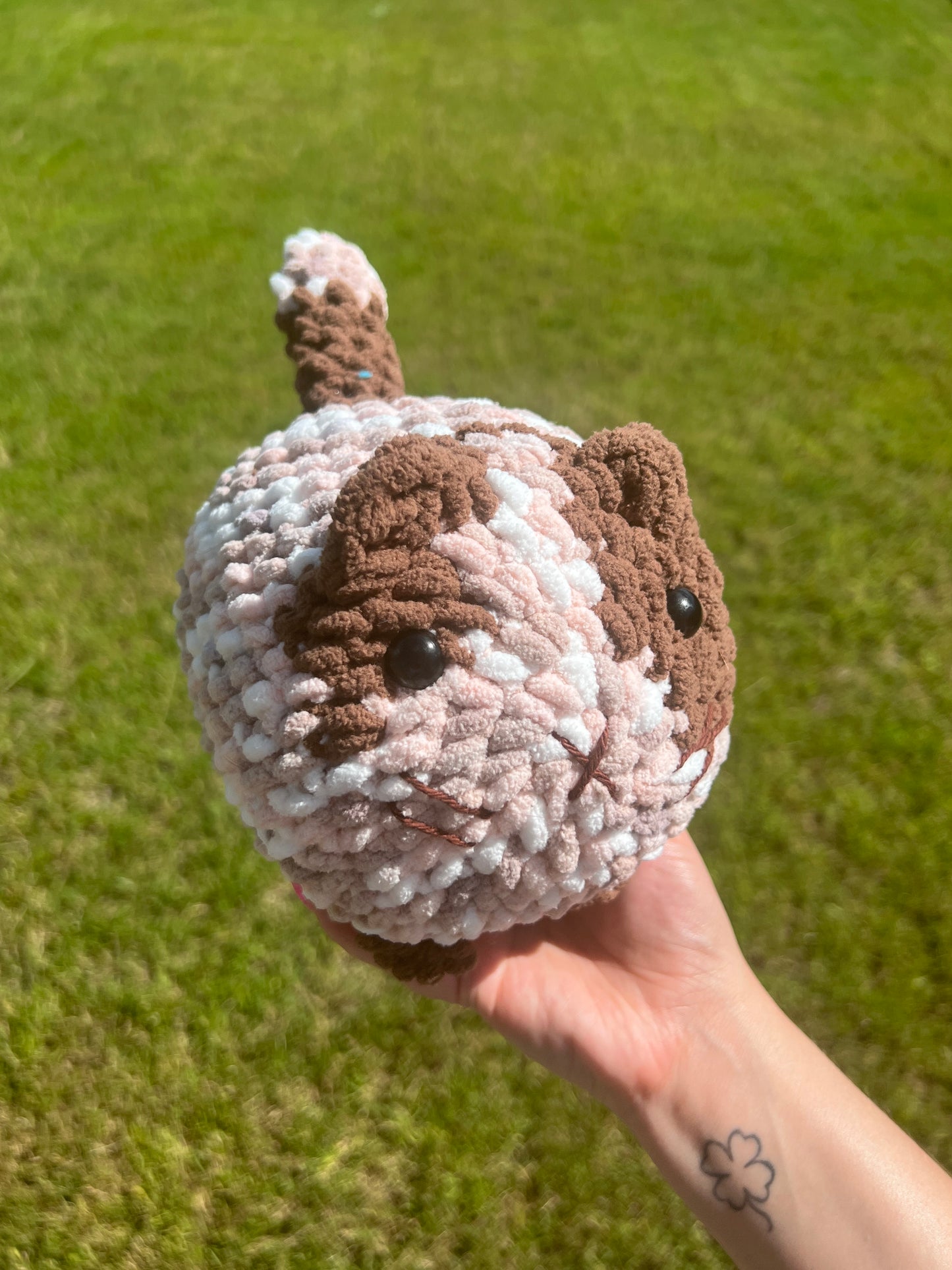 Crochet Spotted Loaf Cat