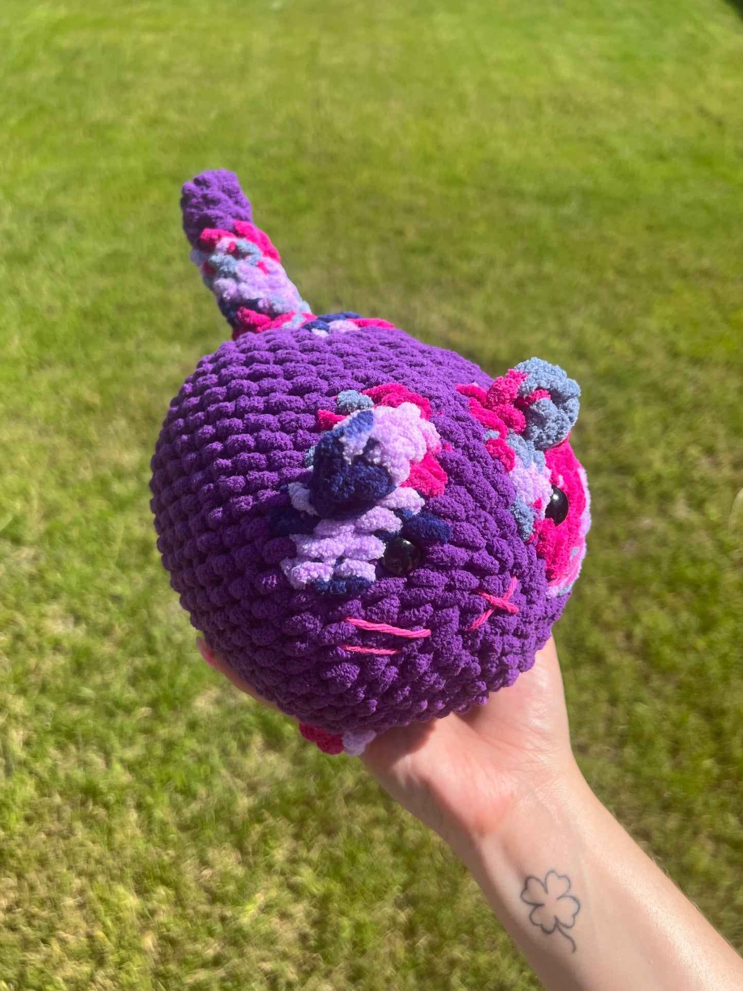 Crochet Spotted Loaf Cat