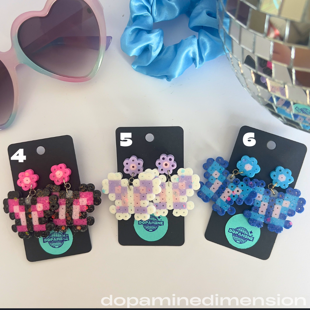 Butterfly Perler Earrings