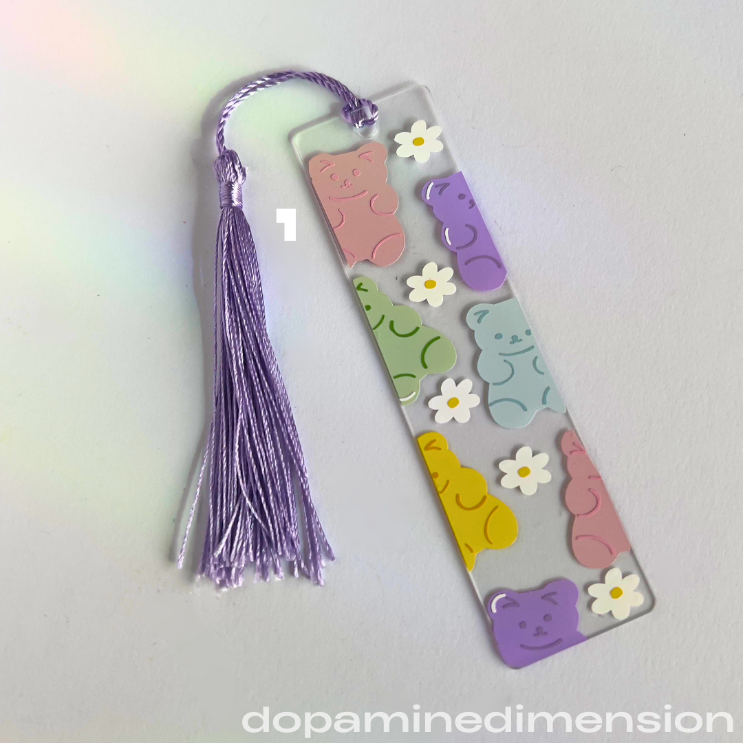 Small Acrylic Bookmarks