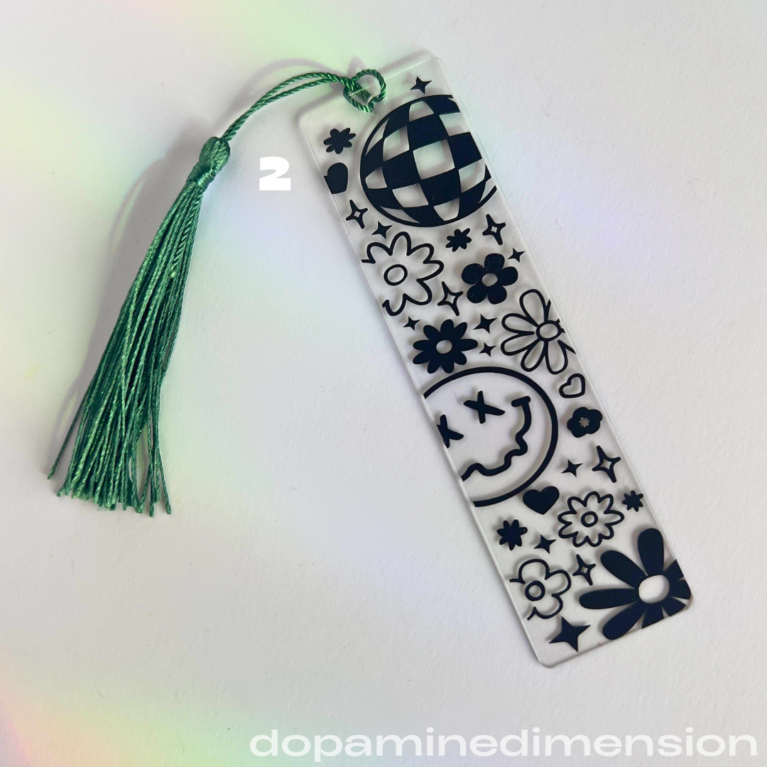 Small Acrylic Bookmarks