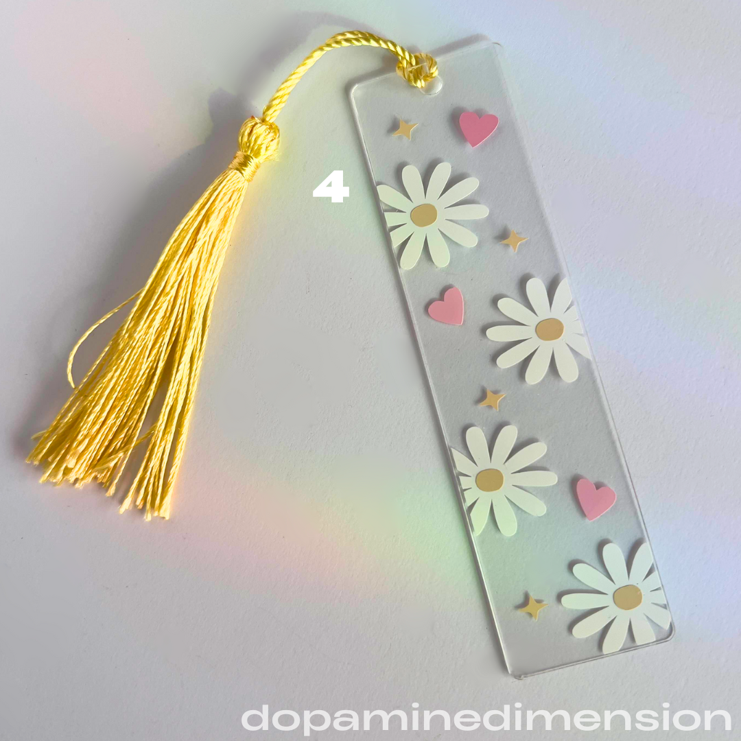 Small Acrylic Bookmarks