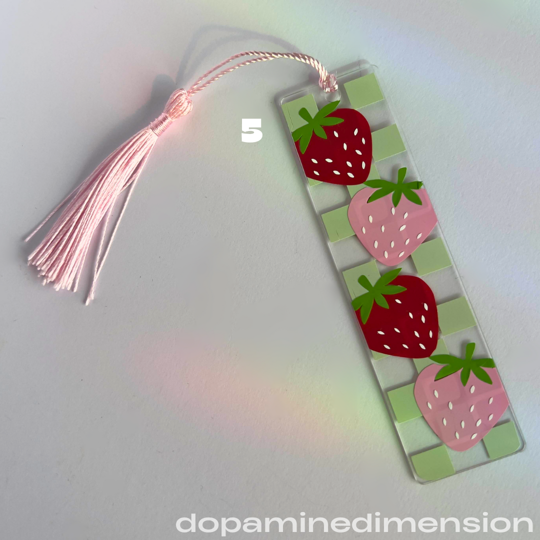 Small Acrylic Bookmarks