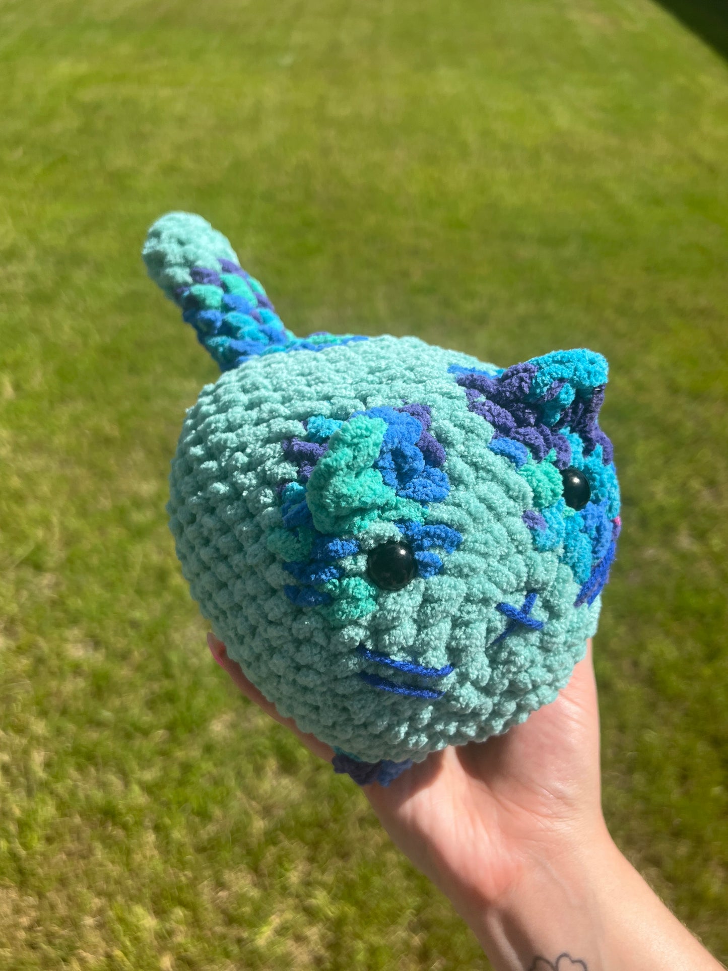 Crochet Spotted Loaf Cat