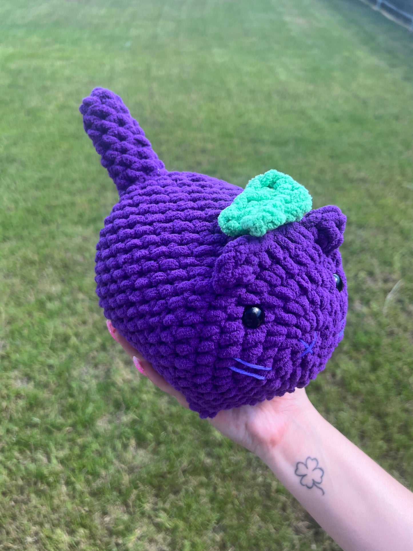 Crochet Fruit Loaf Cat