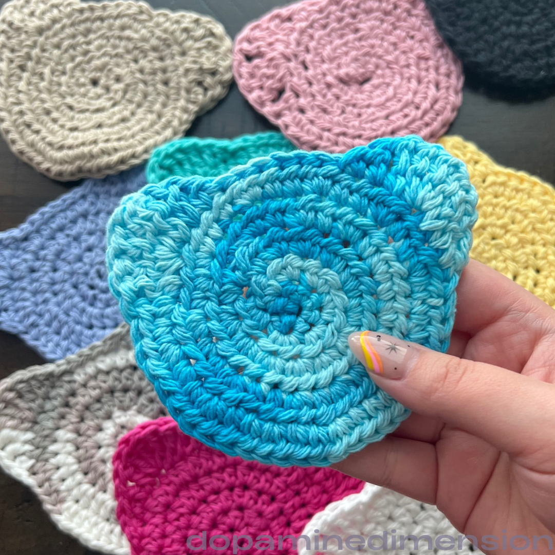 Crocheted Kitty Coasters