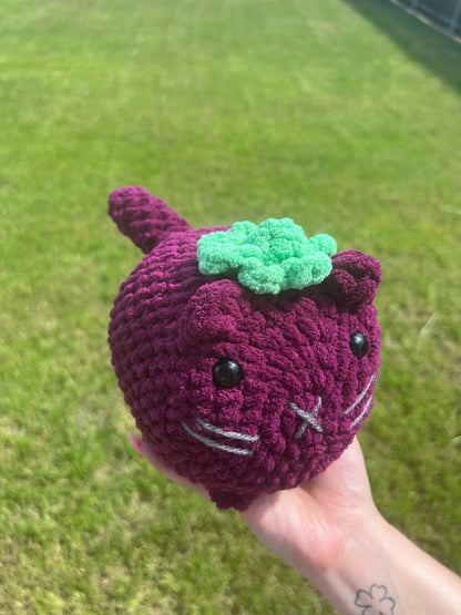 Crochet Fruit Loaf Cat