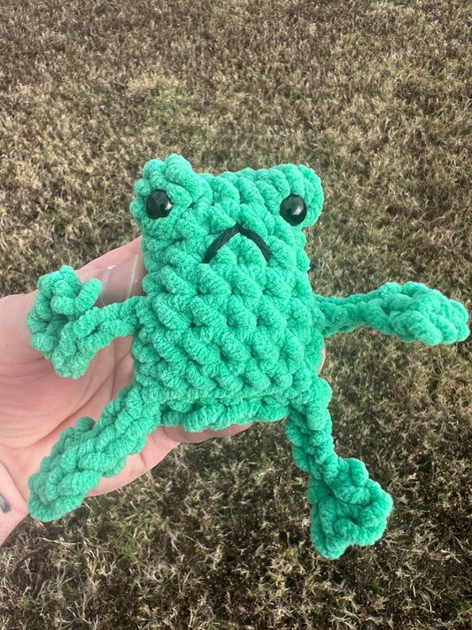 Crochet Mini Leggy Frog