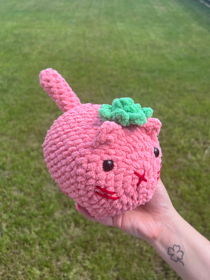 Crochet Fruit Loaf Cat