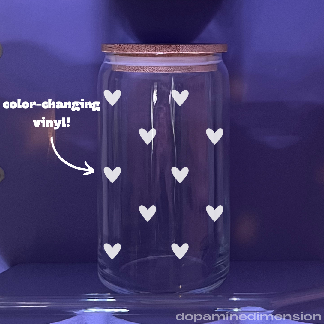 Color-Changing Heart Pride Glasses