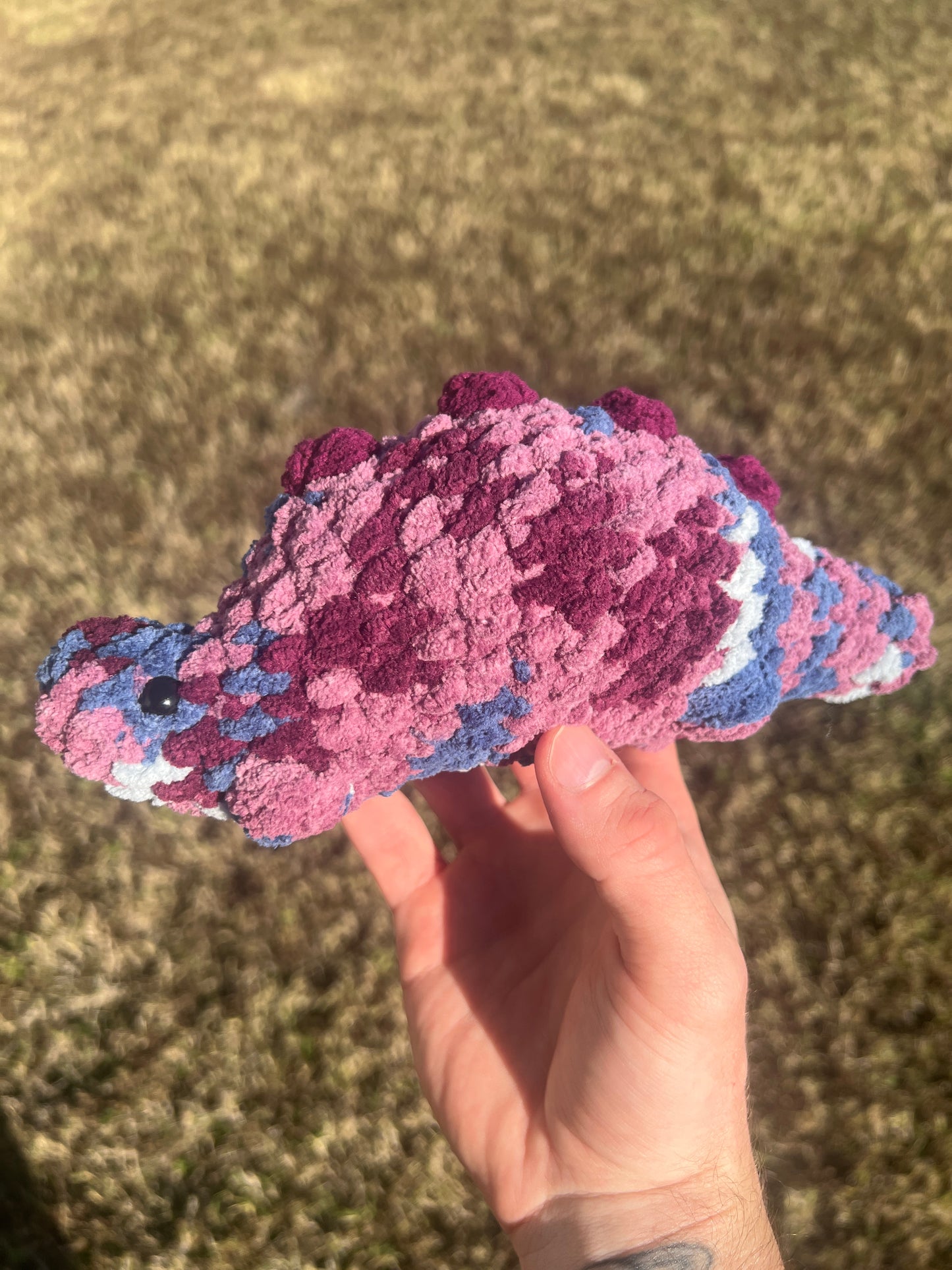 Limited Edition Crochet Dino