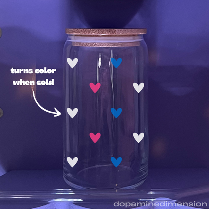 Color-Changing Heart Pride Glasses